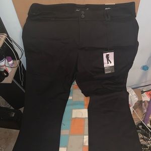 Torrid studio black pants size 26 with tags